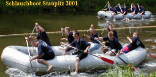 Schlauchboot Staupitz 2001