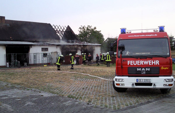 Hofseite mit FF Staupitz