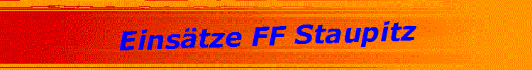 Eins�tze FF Staupitz