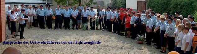 Ansprache des Ortswehrf�hrers